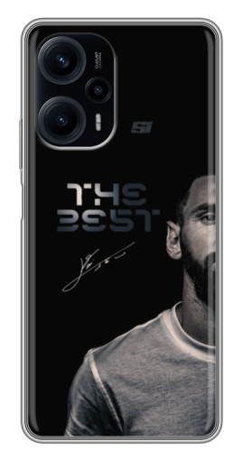 Чехол с печатью "The Best Messi" для Xiaomi POCO F5