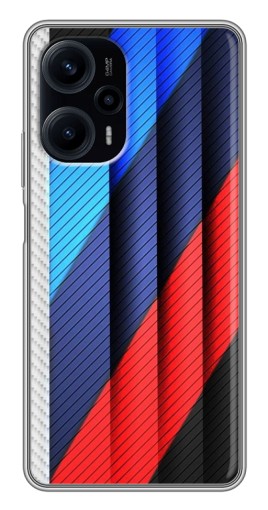 Чехол с картинкой "Цвета лого БМВ" для Xiaomi POCO F5