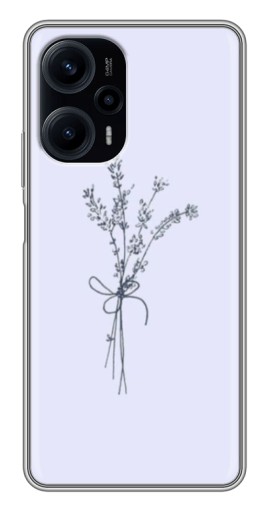 Чехол с картинкой "Веточки лаванды" для Xiaomi POCO F5