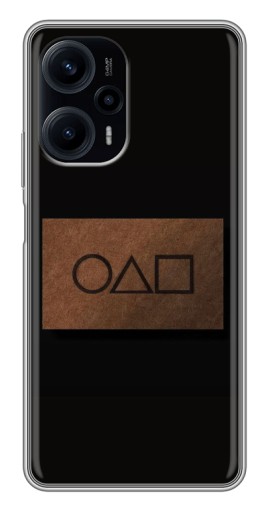Чехол с картинкой "Визитка игра в кальмара" для Xiaomi POCO F5