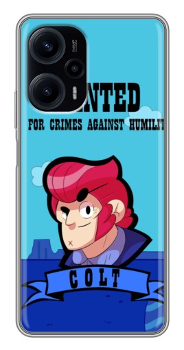 Чехол с картинкой "WANTED COLT" для Xiaomi POCO F5