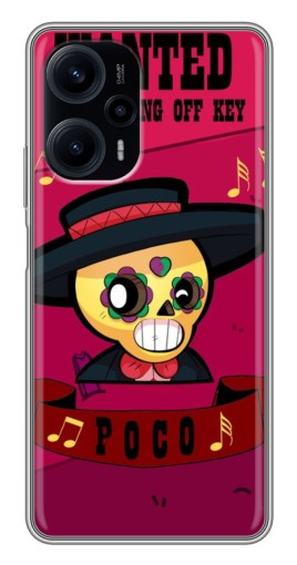 Чехол с принтом "WANTED POCO" для Xiaomi POCO F5