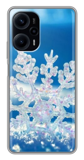 Чехол с картинкой "Яркая снежинка" для Xiaomi POCO F5