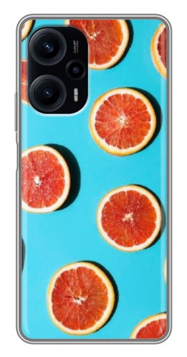 Чехол с печатью "Яркие грейпфруты" для Xiaomi POCO F5