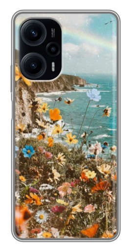 Чехол с принтом "Яркие полевые цветы" для Xiaomi POCO F5