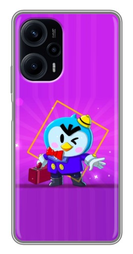 Чехол с принтом "Яркий пингвин" для Xiaomi POCO F5