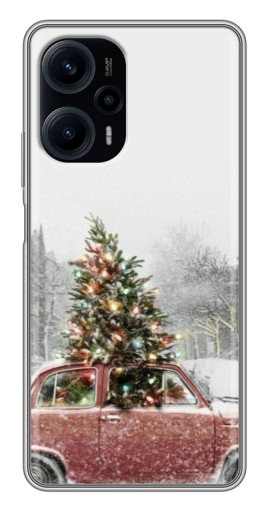 Чехол с печатью "Елка в машине" для Xiaomi POCO F5