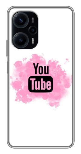 Чехол с картинкой "Ютуб в дыму" для Xiaomi POCO F5