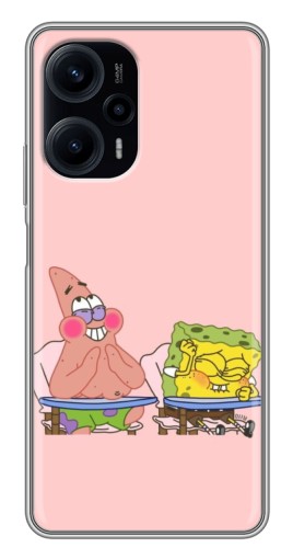 Чехол с принтом "За партой" для Xiaomi POCO F5