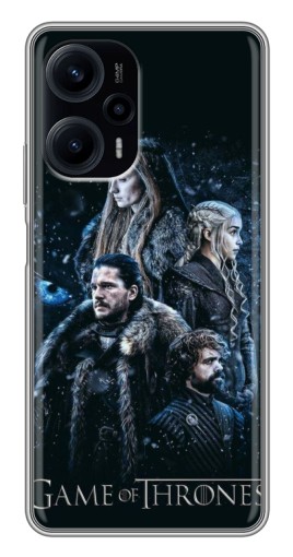 Чехол с картинкой "Зима близко" для Xiaomi POCO F5