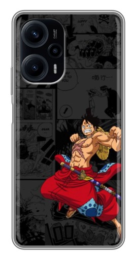 Силиконовый чехол с изображением "Злой Монки" для Xiaomi POCO F5