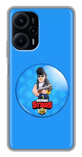 Силиконовый чехол с изображением "Значек Булла" для Xiaomi POCO F5