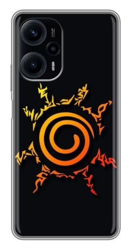 Силиконовый чехол с изображением "Знак Наруто" для Xiaomi POCO F5