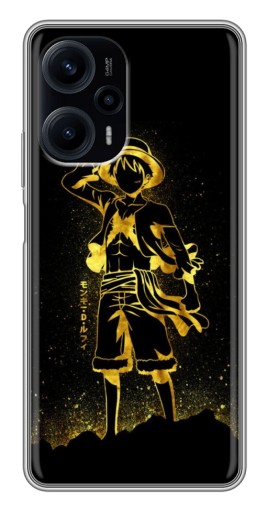 Чехол с печатью "Золотой Де Луффи" для Xiaomi POCO F5