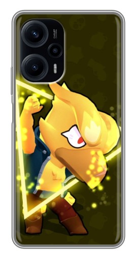 Чехол с принтом "Золотой Ворон" для Xiaomi POCO F5