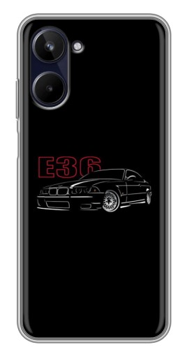 Чехол с принтом "BMW E36" для Realme 10