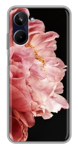 Чехол с печатью "Большой пион " для Realme 10