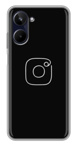 Чехол с принтом "Инстаграм" для Realme 10