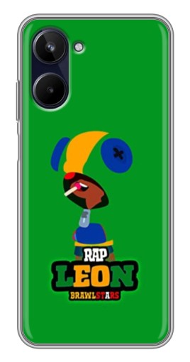 Силиконовый чехол с изображением "RAP Leon" для Realme 10