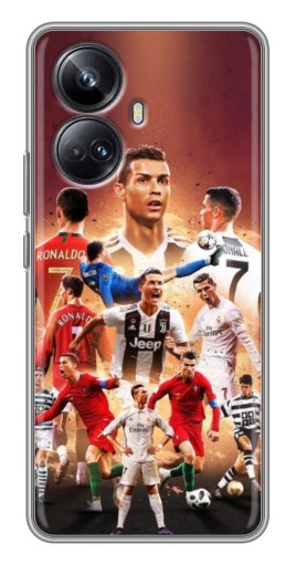 Силиконовый чехол с изображением "Карьера Криштану" для Realme 10 Pro Plus