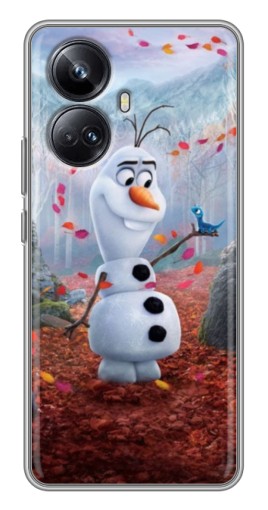 Чехол с принтом "Олаф" для Realme 10 Pro Plus