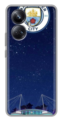 Чехол с принтом "Стадион Ман Сити" для Realme 10 Pro Plus