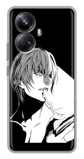 Силиконовый чехол с изображением "Ягами с блокнотом" для Realme 10 Pro Plus
