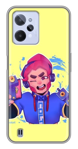 Чехол с печатью "Colt Anime" для Realme C31