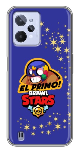 Силиконовый чехол с изображением "El Primo в маске" для Realme C31