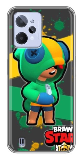 Чехол с принтом "Leon Brawl Stars" для Realme C31
