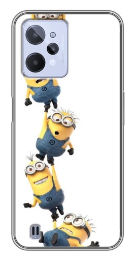 Силиконовый чехол с изображением "Лесенка" для Realme C31