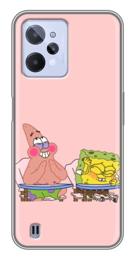 Чехол с печатью "За партой" для Realme C31
