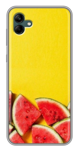 Чехол с печатью "Арбузики на желтом" для Samsung Galaxy A04