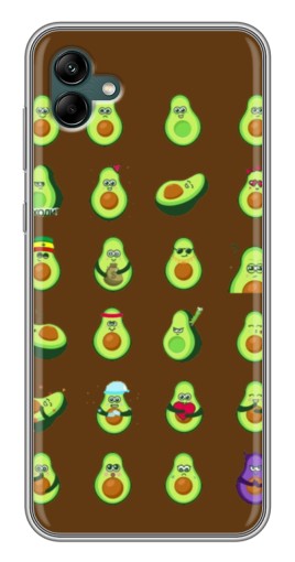 Чехол с принтом "Авокадики" для Samsung Galaxy A04