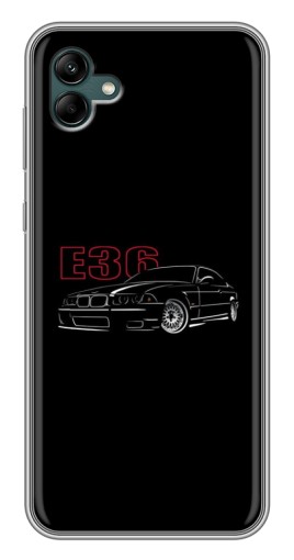 Силиконовый чехол с изображением "BMW E36" для Samsung Galaxy A04