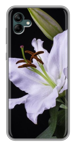 Силиконовый чехол с изображением "Большая лилия" для Samsung Galaxy A04