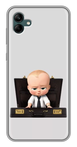 Чехол с печатью "Босс с чемоданом" для Samsung Galaxy A04