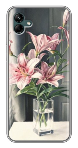 Чехол с принтом "Букет лилии" для Samsung Galaxy A04