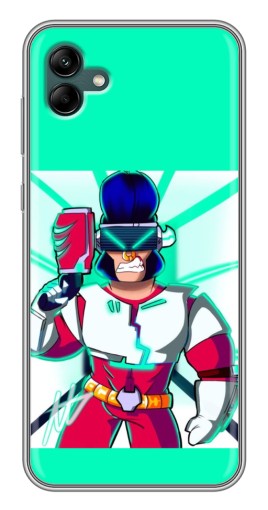 Чехол с картинкой "Булл в очках" для Samsung Galaxy A04