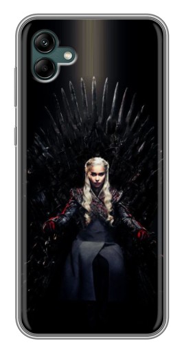 Чехол с печатью "Дейнерис на троне" для Samsung Galaxy A04