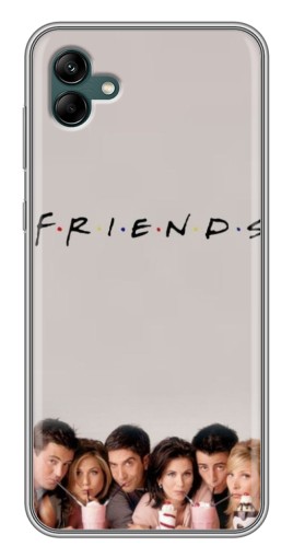 Чехол с печатью "Друзья первый сезон" для Samsung Galaxy A04