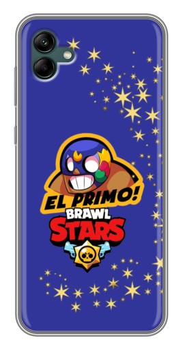 Чехол с печатью "El Primo в маске" для Samsung Galaxy A04