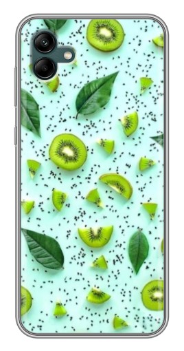 Чехол с картинкой "Фон киви" для Samsung Galaxy A04