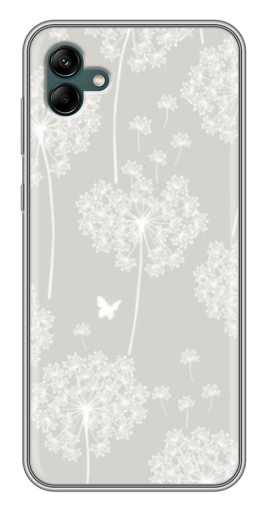 Чехол с картинкой "Фон одуванчиков " для Samsung Galaxy A04