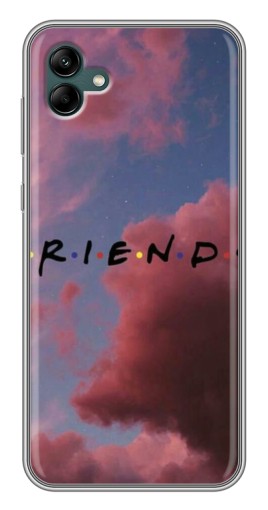 Силиконовый чехол с изображением "Friends" для Samsung Galaxy A04