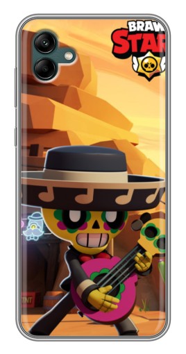 Силиконовый чехол с изображением "Гитарист Poco" для Samsung Galaxy A04