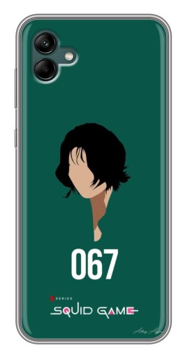 Силиконовый чехол с изображением "Игрок 067" для Samsung Galaxy A04