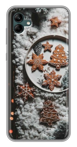 Чехол с картинкой "Имбирные пряники" для Samsung Galaxy A04
