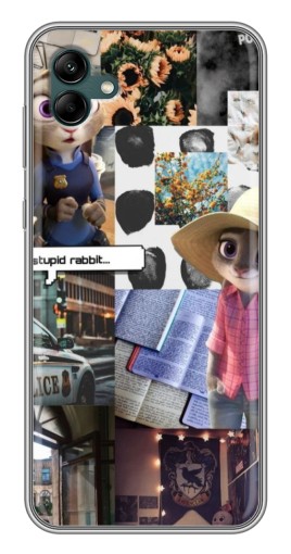 Чехол с принтом "Коллаж Джуди" для Samsung Galaxy A04