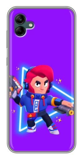 Силиконовый чехол с изображением "Кольт в наушниках" для Samsung Galaxy A04